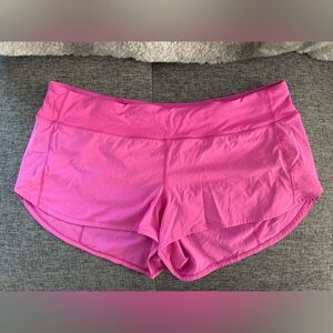 Lululemon fast and free shorts
